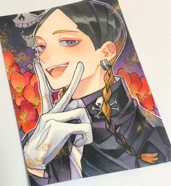 原画】 灰谷蘭 イラスト - 篝火 - BOOTH