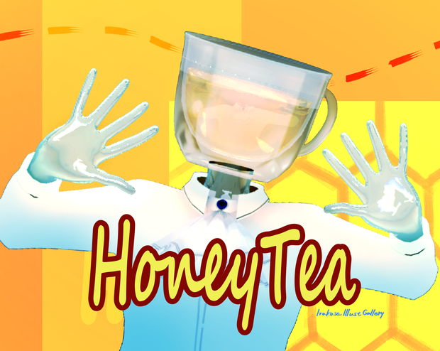 【オリジナル3Dモデル】HoneyTea
