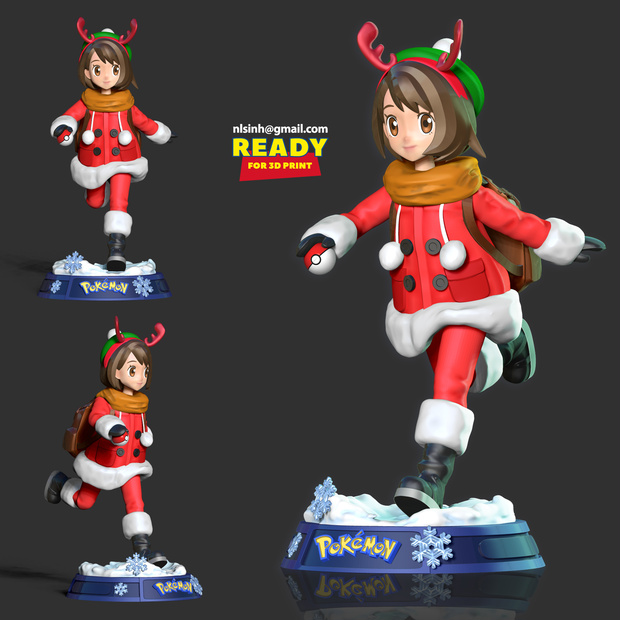 Santa Gloria - Pokemon Fanart 