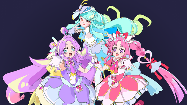 [Blender]名探偵プリキュア！同人３Ｄモデル