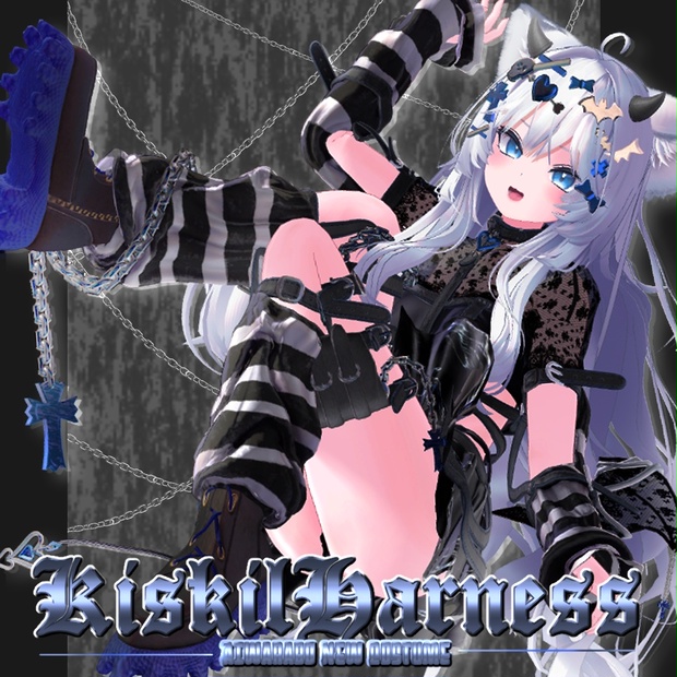 picstar camkitties emperor hebe ’’’〃〃" 複数アバター対応】キスキルハーネス #KiskilHarness - #あいかわらぼ - BOOTH