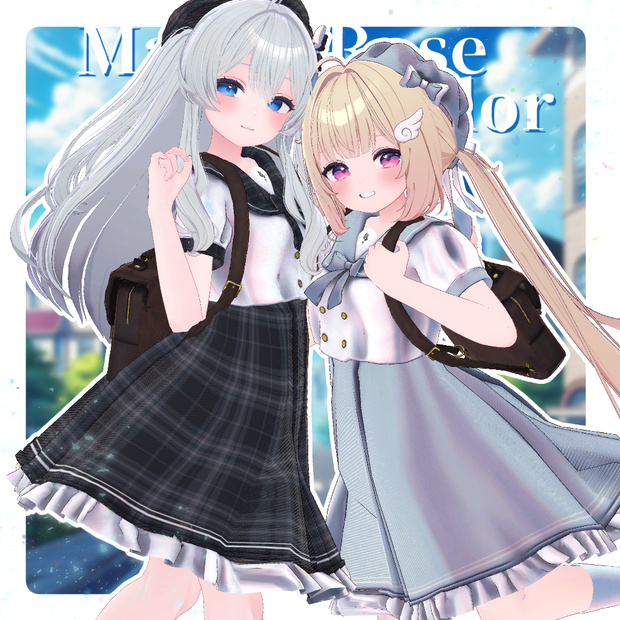 【複数アバター対応】マリンローズ・セーラー #MarineRoseSailor