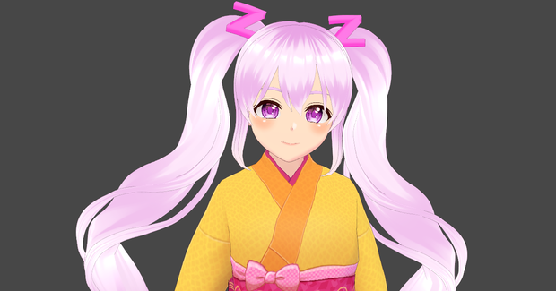 【3Dモデル】れい姫