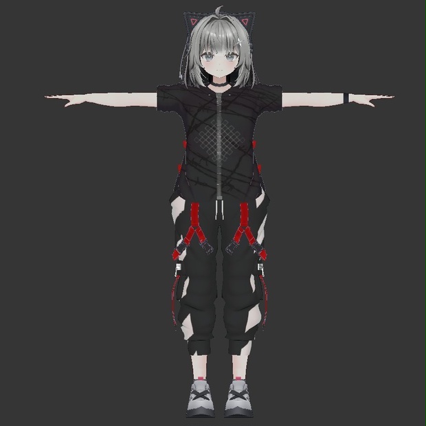 【ナユ、ホノカ用】Set Costume Nayu【texture４種類】