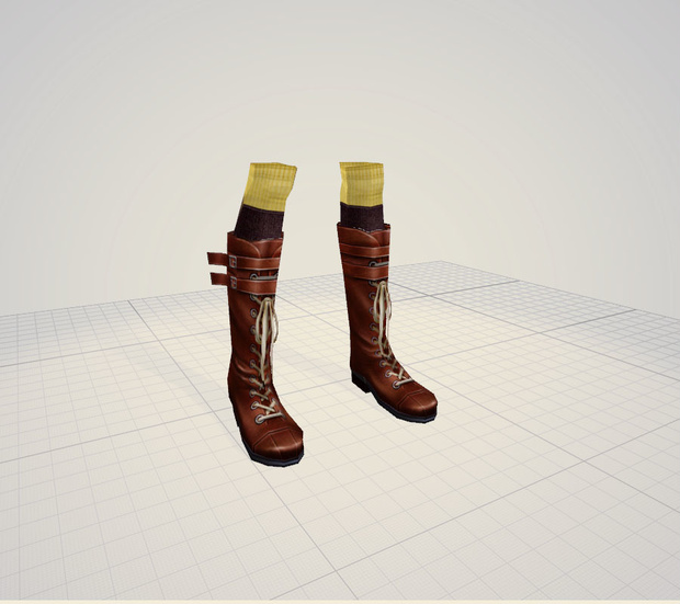 3d  ブーツ