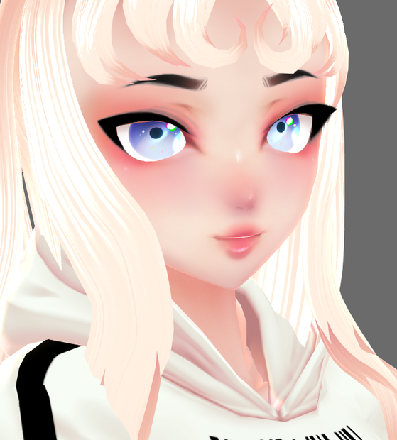❤ VRoid Anime Eye Texture 眼 Blue