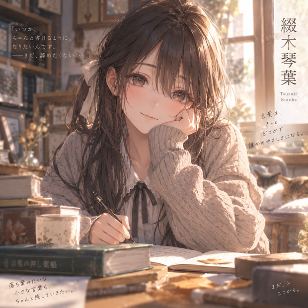 綴木琴葉｜ChatGPT向けAIキャラクタープロンプト