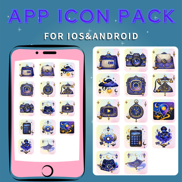 APP ICON PACK（アラビアンナイト）