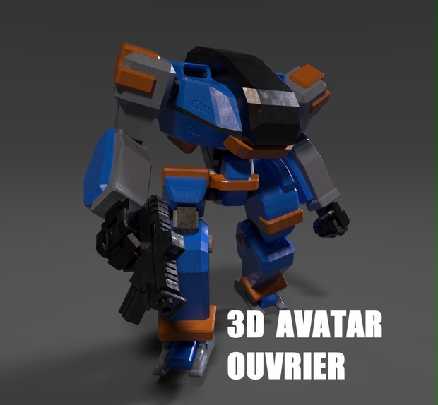【3DAVATR】OUVRIER