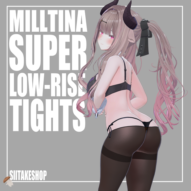 SUPER LOW-RISE TIGHTS【For Milltina】