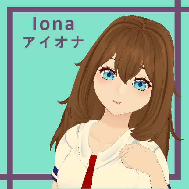 オリジナル3Dモデル【アイオナ】(Iona) Avatar 3.0対応