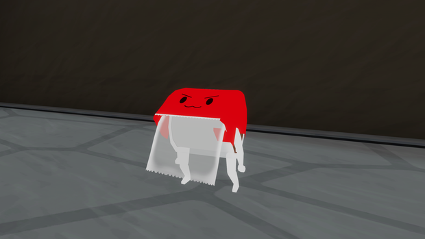 (無料FREE)PB対応VRChat向けアバター【テープマン】|| VRC Avatar: Tapeman