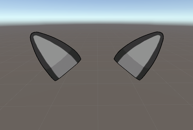 Rigged Cat Ears (smooth)