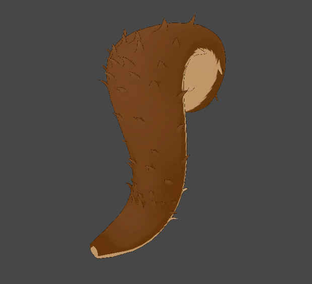 Rigged Squirrel Tail