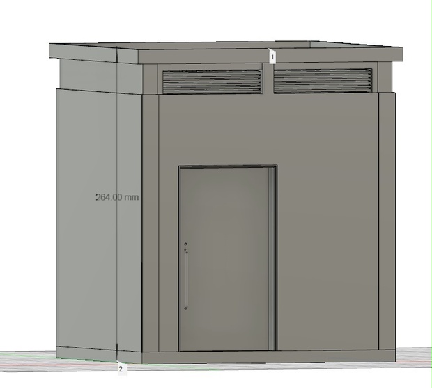 【Free】1/12 Hobby Public Toilet No05
