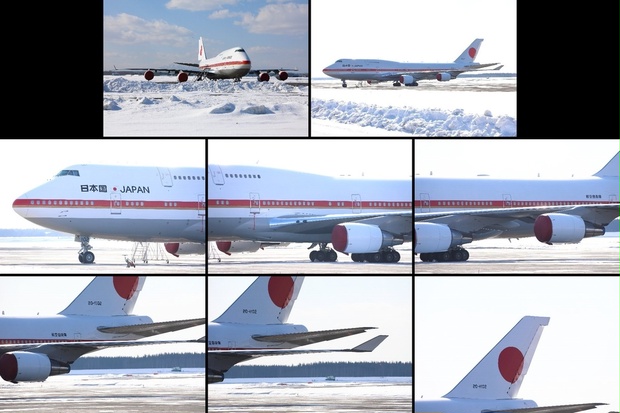 政府専用機B747 2号機 写真データ - 気まぐれカメラにゃん - BOOTH