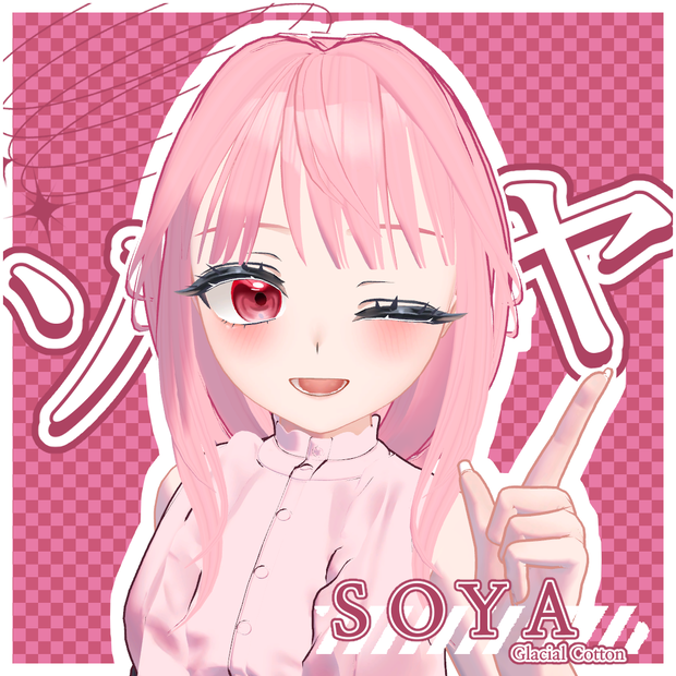 オリジナル3Dモデル 【ソーヤ】Soya