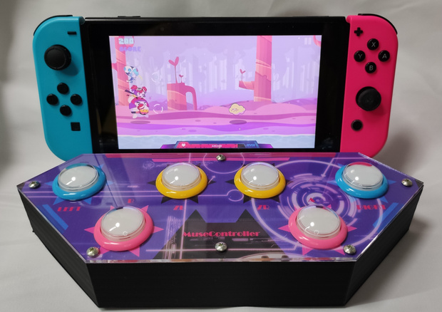音ゲー専用コントローラー Muse Controller for NS