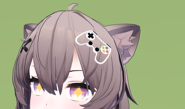 【無料】ゲームコントローラのアクセサリー(VRChat用3Dモデル)