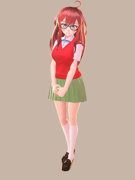 VRoid Itsuki Texture Set + HairPreset