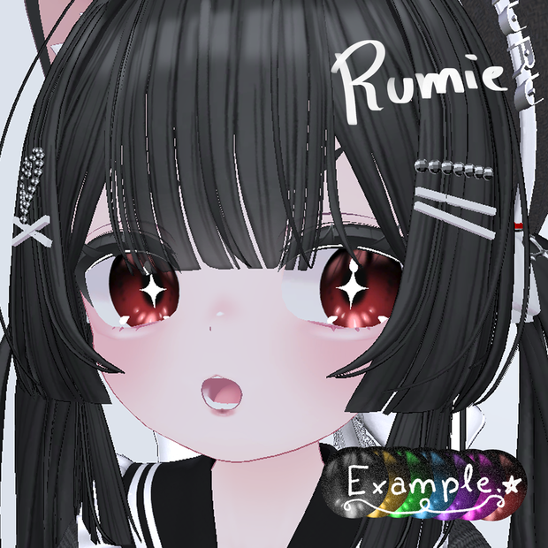 ✡ Gothi╳╳╳ eyes + make up シフォン ✡