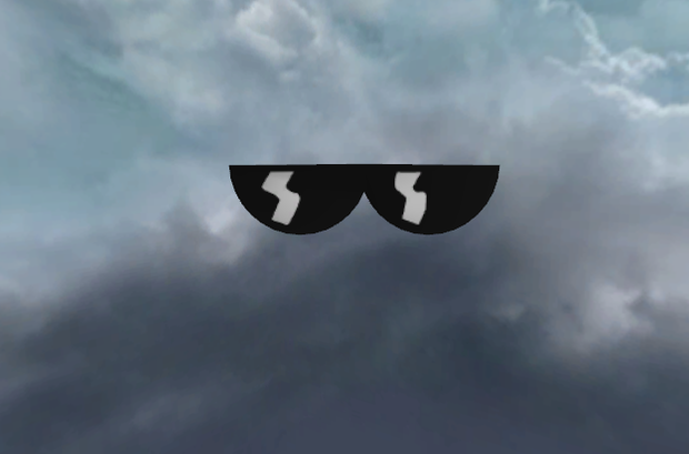 Cartoon sunglasses