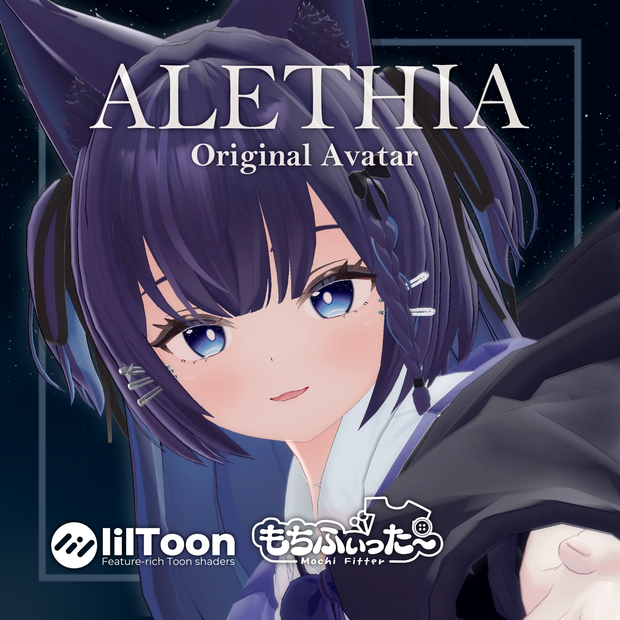 オリジナル3Dモデル「アレティア」ver1.03