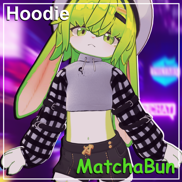 🐇Hoodie🐰【MatchaBun/ マッチャブン】
