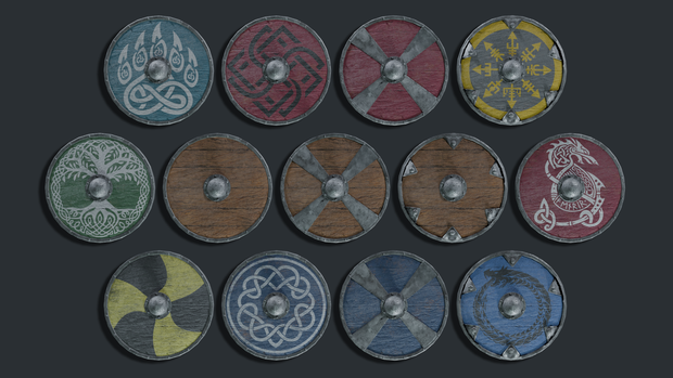 ヴァイキングの盾パック - Viking Shield Pack
