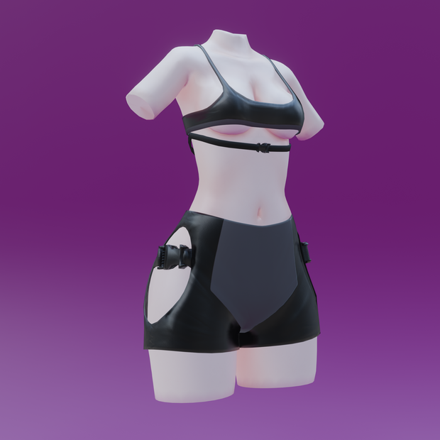 Sporty Outfit with straps