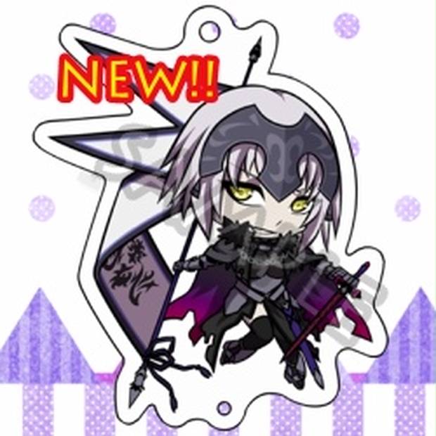 fgo fes サッカー カード ジャンヌダルク オルタ バッジ【FGO ジャンヌ