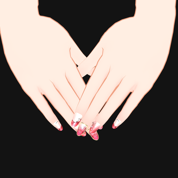 【LSBody,Grus,シィちゃん対応ネイル】L_nail