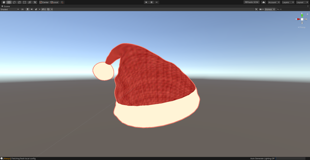 Santa_Hat, サンタ帽子 (Phys Bone)