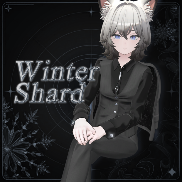 💫19アバター対応 [3D衣装]💫 ❄️   Winter Shard 「ウィンター・シャード」
