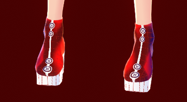  [VRoid Texture]  A colorful Shoes