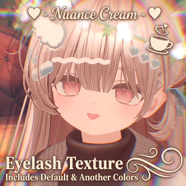 ☕NuanceCream☕EyelashTexture for Eku