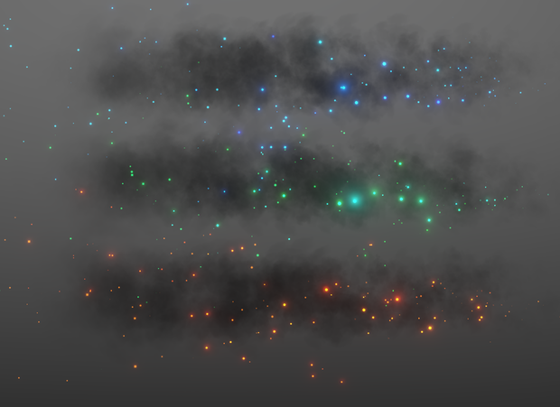 Ember trails (Unity and Vrchat)