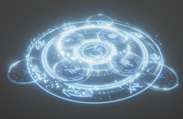 Witchcraft magic circle VRC