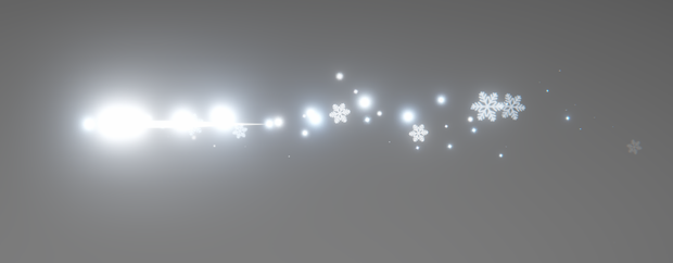 Free snow trails and snow aura