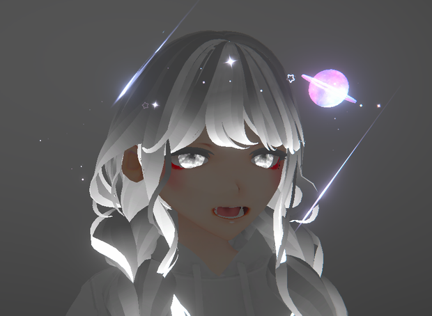Planet particles for VRC
