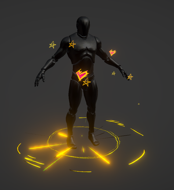 Simple Dance animation and Hearts (Kayn) for vrc