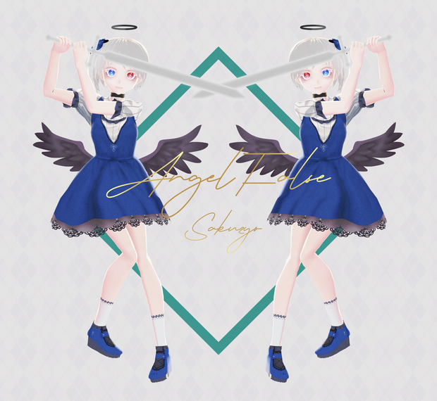 AngelFalse VRoid ファイル(.vrm)