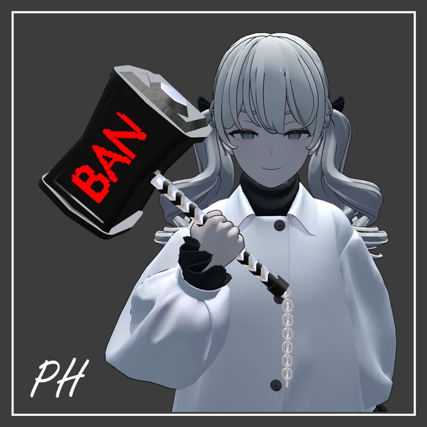 𝐏𝐫𝐨𝐦𝐢𝐧𝐞𝐧𝐜𝐞 𝐂𝐥𝐨𝐭𝐡𝐞𝐬 : バンハンマー, PH Wiggle Hammer with Effect