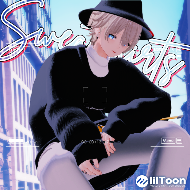 【 彼方対応 】 スウェットシャツ, Sweatshirts ㅡ 【 VRChat 】
