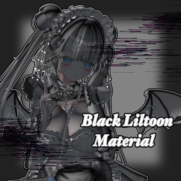 Black　LiltoonMaterial