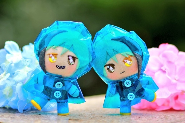 ツイステ ジェイド フロイド オクタ Exぬいぐるみ用 服 カッパ Atlantica アトランティカ Booth