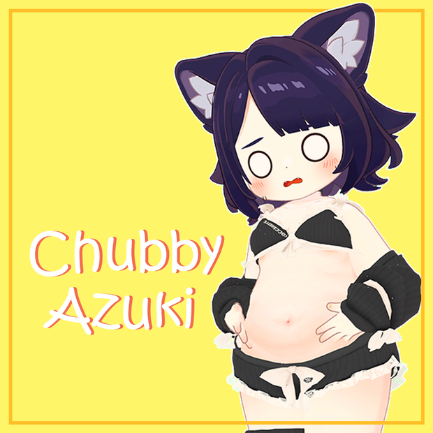Chubby Azuki - 「Azuki」用シェイプキー＆ボーンパッチ