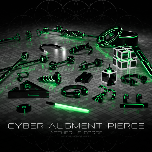 Aetherius Artifact – [【VRChat】CYBER AUGMENT PIERCE サイバーピアス]