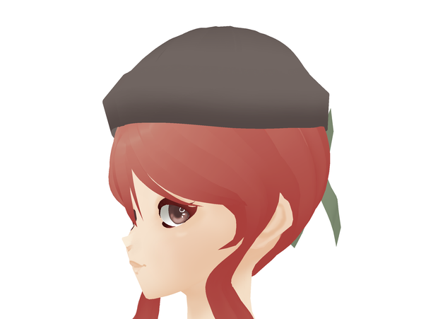 Beret hat: Hair Preset for Vroid