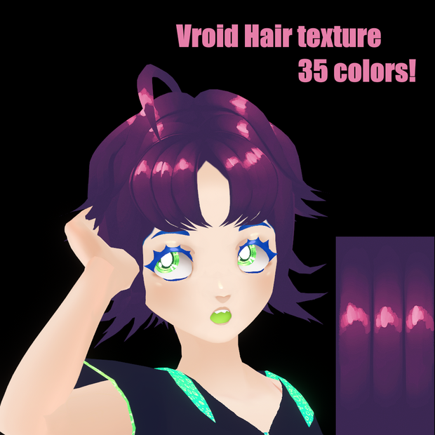 Vroid Whisper Hair texture
